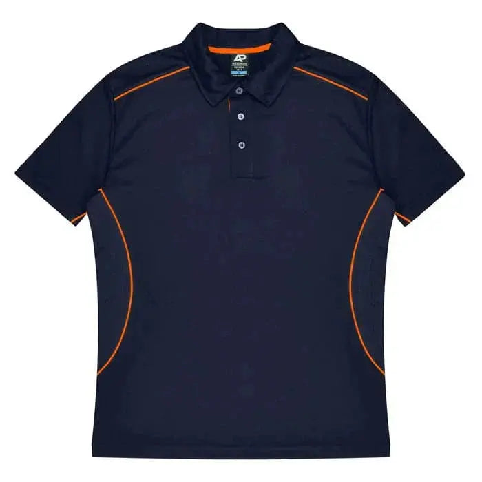 Aussie Pacific Kuranda Men's Polo Shirt 1323 Aussie Pacific NAVY/FLURO ORANGE S
